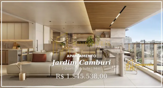 Apartamento com 3 Quartos à venda, 94m² no Jardim Camburi, Vitória