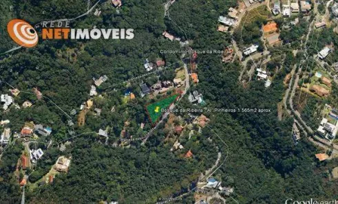 Lote/Terreno à venda, 1560m² no Bosque da Ribeira, Nova Lima