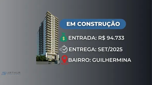 Apartamento com 3 Quartos à venda, 143m² no Guilhermina, Praia Grande