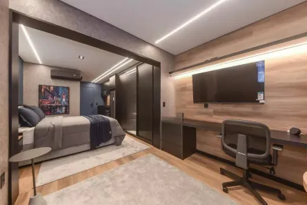 Kitnet com 1 Quarto à venda, 33m² no Jardim das Acácias, São Paulo