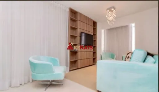 Flat com 1 Quarto para alugar, 42m² no Vila Nova Conceição, São Paulo