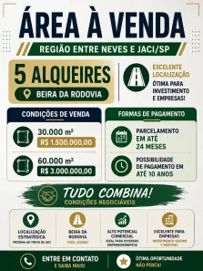 Lote/Terreno à venda, 15000m² no , Jaci