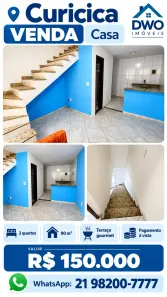 Casa com 2 Quartos à venda, 90m² no Curicica, Rio de Janeiro