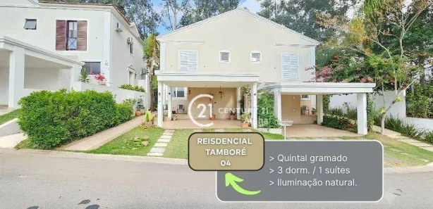 Casa de Condomínio com 3 Quartos à venda, 159m² no Tamboré, Santana de Parnaíba