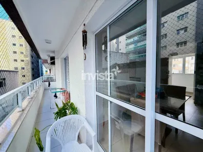 Apartamento com 2 Quartos à venda, 72m² no José Menino, Santos