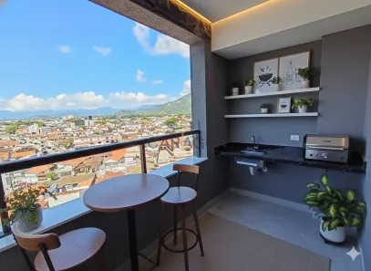 Apartamento com 2 Quartos à venda, 75m² no Centro, Caraguatatuba