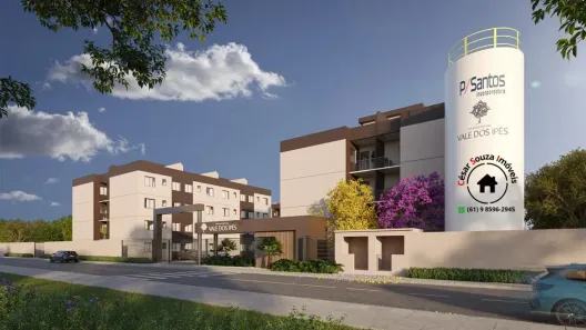 Apartamento com 2 Quartos à venda, 52m² no Santa Maria, Brasília