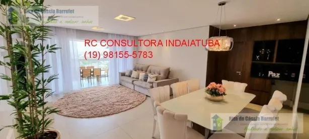 Apartamento com 3 Quartos à venda, 140m² no Cidade Nova, Indaiatuba