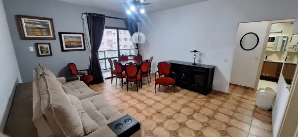 Apartamento com 2 Quartos para alugar, 90m² no Boqueirão, Santos