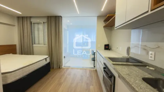 Apartamento com 1 Quarto para venda ou aluguel, 25m² no Vila Andrade, São Paulo