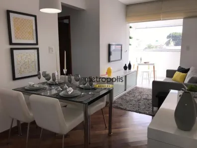 Apartamento com 2 Quartos à venda, 60m² no Campestre, Santo André
