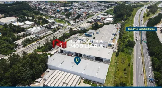 Imóvel Comercial para alugar, 1758m² no Jardim Alvorada, Jandira