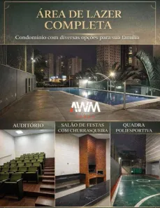 Apartamento com 3 Quartos à venda, 77m² no Setor Bueno, Goiânia