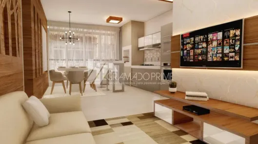 Apartamento com 1 Quarto à venda, 29m² no Centro, Gramado