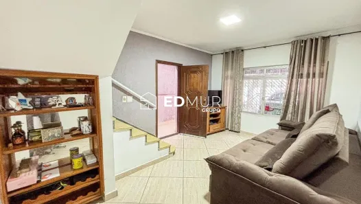 Sobrado com 3 Quartos à venda, 189m² no Parque Erasmo Assunção, Santo André