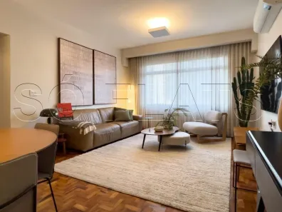 Apartamento com 3 Quartos para alugar, 110m² no Santa Cecília, São Paulo