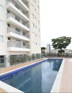 Apartamento com 2 Quartos para alugar, 54m² no Vila Alzira, Santo André