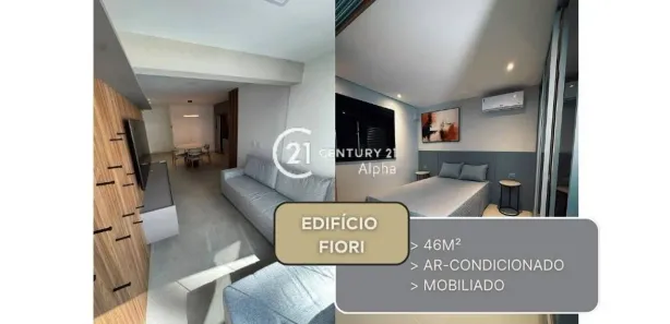 Apartamento com 1 Quarto para alugar, 46m² no Dezoito do Forte Empresarial/Alphaville., Barueri