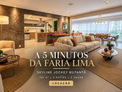 Apartamento com 3 Quartos para alugar, 155m² no Butantã, São Paulo