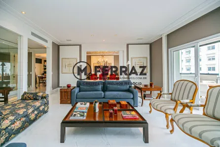 Apartamento com 4 Quartos para venda ou aluguel, 584m² no Jardim Paulistano, São Paulo