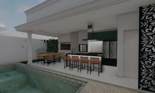 Casa de Condomínio com 3 Quartos à venda, 276m² no Granja Marileusa, Uberlândia