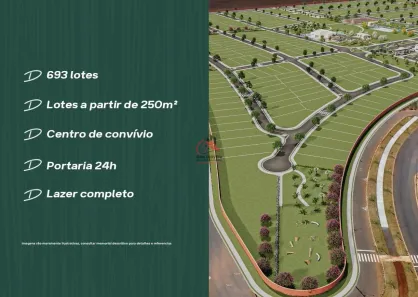 Lote/Terreno à venda, 350m² no Conjunto Maringá II, Uberaba