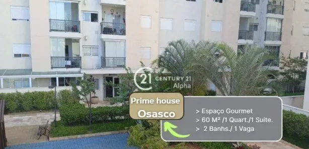 Apartamento com 2 Quartos à venda, 60m² no City Bussocaba, Osasco