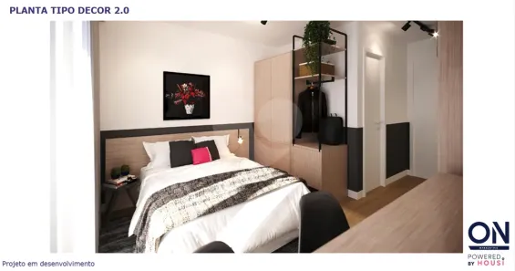 Apartamento com 1 Quarto à venda, 25m² no Indianópolis, São Paulo