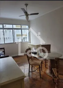 Apartamento com 1 Quarto para alugar, 69m² no Gonzaga, Santos