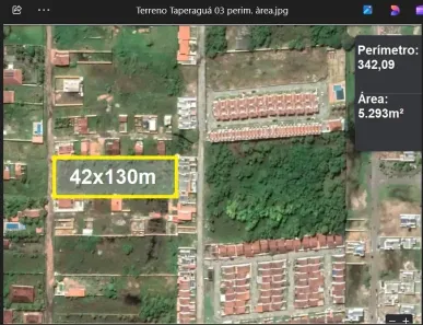 Lote/Terreno à venda, 5460m² no Loteamento Buzios do Frances, Marechal Deodoro