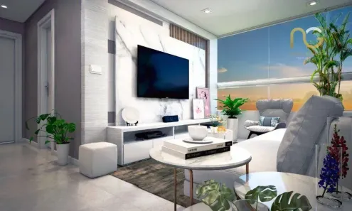 Apartamento com 2 Quartos à venda, 71m² no Guilhermina, Praia Grande