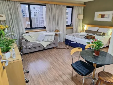 Apartamento com 1 Quarto para alugar, 43m² no Jardim Paulista, São Paulo