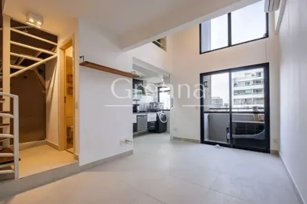 Apartamento com 1 Quarto para alugar, 51m² no Pinheiros, São Paulo