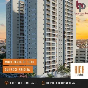 Apartamento com 2 Quartos à venda, 59m² no Vila Redentora, São José do Rio Preto