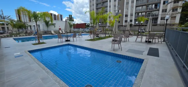 Apartamento com 2 Quartos para alugar, 48m² no Ponta Negra, Manaus