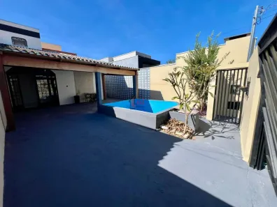 Casa com 2 Quartos para alugar, 70m² no Jardim Novo Prudentino, Presidente Prudente