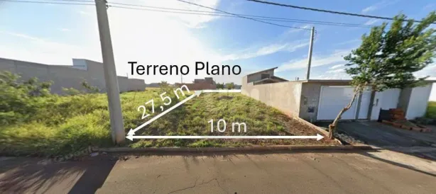 Lote/Terreno à venda, 275m² no Garças, Piracicaba