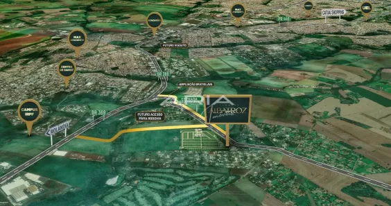 Lote/Terreno com 1 Quarto à venda, 300m² no Paraíso, Londrina