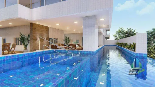 Apartamento com 3 Quartos à venda, 129m² no Canto do Forte, Praia Grande