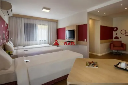 Flat com 1 Quarto à venda, 32m² no Cerqueira César, São Paulo