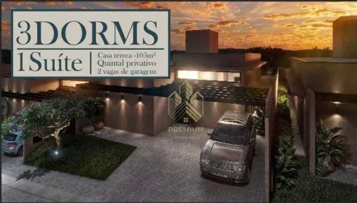 Casa de Condomínio com 3 Quartos à venda, 105m² no Atibaia Belvedere, Atibaia