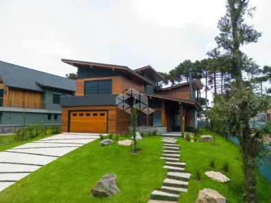 Casa de Condomínio com 4 Quartos à venda, 439m² no Aspen Mountain, Gramado