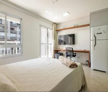 Flat com 1 Quarto para alugar, 25m² no Pinheiros, São Paulo