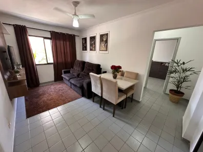 Apartamento com 1 Quarto à venda, 46m² no Guilhermina, Praia Grande