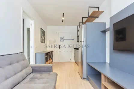 Apartamento com 1 Quarto para alugar, 29m² no Centro, Curitiba
