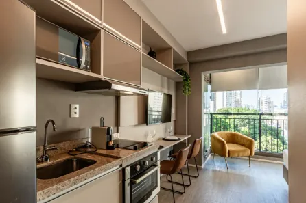 Apartamento com 1 Quarto à venda, 25m² no Indianópolis, São Paulo