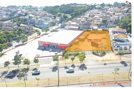 Lote/Terreno para alugar, 2094m² no Uberaba, Curitiba