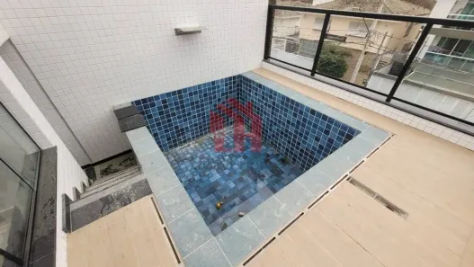 Sobrado com 3 Quartos à venda, 132m² no Ponta da Praia, Santos