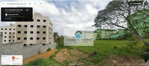 Lote/Terreno à venda, 2189m² no Vila Nova Aparecida, Mogi das Cruzes