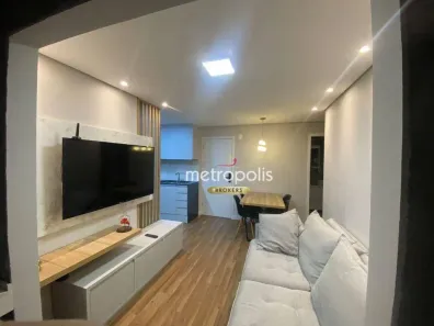 Apartamento com 2 Quartos à venda, 52m² no Vila Metalúrgica, Santo André